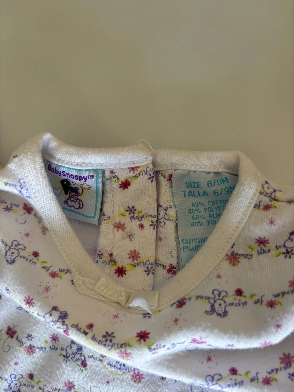 Baby Snoopy Onesie